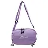 Bolso Estampado Minimalista Estilo Japonés 2026 Nueva Versión Coreana Bolso Cruzado Simple Casual de Hombro Bolso Tipo Dumpling de Nylon