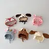 Nuevos Sombreros Lindos y Adorables para Bebés Niños y Niñas 2023, Gorros con Protección para los Oídos para Otoño e Invierno, Gorros de Algodón Puro con Dibujos Animados para Recién Nacidos
