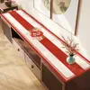 Nuevo tapete para mesa de mueble de TV estilo chino 2025 nueva mantelería impermeable, se puede cortar para adaptar a zapatero y encimera de aparador