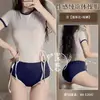 Lencería Sexy, Traje de Marinero de una Pieza con Abertura en la Entrepierna, Traje de Baño de una Pieza, Uniforme Escolar Sexy Apasionado, Lencería Sexy