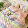 Conjunto de Cama Quatro Peças Celebridade da Internet, Lençóis de Cama, Capa de Edredom, Edredom de Estudante, Colcha, Conjunto Três Peças Dormitório, Beijo