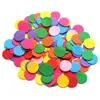 Pieza de tela de fieltro no tejido para juntas accesorios DIY hechos a mano varios tamaños color color disco no tejido