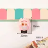 Pegatinas de resina de personajes de dibujos animados pegamento de crema DIY funda de teléfono pasador zapato de madera accesorios de decoración hechos a mano