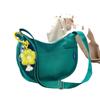 Bolso bandolera de lona suave, moderno y de verano, sencillo y fresco, ideal para chicas, estilo coreano, combinable con todo, para uso diario.