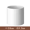 Macetas de Suculentas de Etsy Cerámica Transfronterizo Amazon Jardinería Simple Porcelana Blanca Macetas para Flores de Cactus Venta al por Mayor Impresión de Logo Personalizado