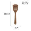 Verniz Tinta Chá Madeira Asa de Frango Cabo Longo Colher de Arroz Resistente a Altas Temperaturas Antiaderente Pá de Legumes Colher para Mexer Fritar Sopa Conjunto Completo de Utensílios de Cozinha Domésticos