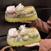 Zapatos de Algodón Lindos de Nicho Estilo Hada para Mujer, Adecuados para Usar al Aire Libre, Nuevos Modelos Otoño e Invierno 2025, Zapatos de Algodón Elegantes con Suela Gruesa de Alta Apariencia para Mujer