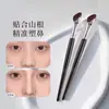 Pincel Sombra de Nariz en Forma de Hoz, Pincel Biselado para Contorno de Pelo de Caballo, Pincel Sombra de Precisión para el Puente Nasal y el Ala, Venta al Por Mayor de Pinceles de Maquillaje Cangzhou