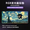 Pintura al Óleo Pokémon Alfombrilla Grande para Escritorio Venta Caliente Transfronteriza Alfombrilla Grande Luminosa RGB para Ratón de Juego Venta Directa de Fábrica