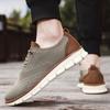 Zapatos transpirables de malla cómodos para hombre 2024 nuevo verano casual temu Amazon explosiones talla grande venta al por mayor