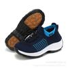 Explosiones Transfronterizas Zapatos de Mujer Antideslizantes Mejorados Talla Grande Zapatos para Madres Zapatos tipo Calcetín Casual Tejido Volador Zapatos de Mujer Zapatos que se Mueven para Mujer
