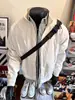 Chaqueta de piloto tipo coach con cuello alto Cleanfit para hombre, Primavera y Otoño, Retro Americano, Uniforme de Béisbol, Chaqueta de Alta Gama para Niños