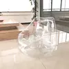 Reina del Arte Creativo Transparente Influencer Estilo Ins Sofá Fabricante Europeo Venta Directa Silla Individual Inflable Accesorios de Fotografía