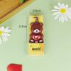 Decoración para tartas, estilo coreano, vintage, oso, amor, sonriente, flor, arcoíris, HBD, cumpleaños, postre, mesa, vela