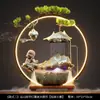 Nuevos Adornos de Agua de la Suerte Zen Chino para Sala de Estar, Oficina, Escritorio, Decoración Creativa para el Hogar, Regalo de Inauguración