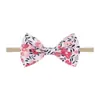 Faixa de Cabelo Floral com Laço Estilo Retrô Europeia e Americana Pequena Fresca e Simples Faixa de Cabelo Infantil Headband Fabricante Transfronteiriço