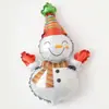 Trompete Árvore de Natal Balão Mini Papai Noel Decoração de Filme de Alumínio Balão de Natal Atacado Sino Boneco de Neve