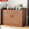 Armario de té, Armario de pared para sala de estar, Armario de almacenamiento, Mueble bajo para oficina, Estantería de almacenamiento, Armario pequeño, Armario de almacenamiento, Aparador