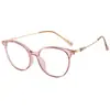 Armazones de Gafas Moda Cat-Eye de Tr90 para Miopía, Armazones Versátiles Bloqueadores de Luz Azul, Soportan Lentes de Graduación, Venta al por Mayor, Suministro Exclusivo Transfronterizo