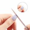 Cuchara para oídos de acero inoxidable, tenedor para piel muerta, cuchillo para eliminar piel muerta, herramienta para uñas, herramienta para pedicura, herramienta para uñas, cortaúñas, pala para cutícula