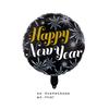 Serie de Globos de Película de Aluminio para Año Nuevo Feliz Año Nuevo Transfronteriza Decoración de Fiesta de Nochevieja Arreglo Globo de Papel de Aluminio