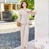 Conjunto de Otoño de Manga Larga para Mamá de Mediana Edad 2026 Nuevo Estilo Moda Primavera y Otoño para Mujeres de Mediana Edad y Mayores Conjunto de Dos Piezas