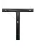 Silla giratoria de acero con respaldo reclinable, marco triangular, pieza de fijación del respaldo, tipo de conexión fija enchufable, tubo de acero, envío gratis
