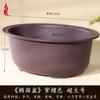 Maceta creativa de resina de arena morada de imitación, para plantas suculentas verdes, para sala de estar, jardinería, bonsái, cuenco especial, maceta de plástico simple.