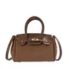 Moda Japonesa Coreana Color Blocking 2026 Outono Feminino Nova Chegada para o Trabalho Grande Capacidade Ombro Único de Mão Transversal Bolsa Kelly