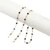 Amazon Transfronterizo Avanzado Sentido Cadena de Cordón para Auriculares Metal Accesorios para Lentes de Color Cristal Cadena Colgante Antideslizante Cadena para Mascarilla