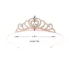 Niños y Niñas Princesa Corona Simple Linda Diadema Bebé Festival Actuación Accesorios para el Cabello Corona de Cumpleaños Corona para Pastel
