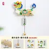 Kit DIY de Tejido de Bote de Dragón para el Festival del Bote de Dragón, Colgante de Bote de Dragón de Bambú, Decoración Colgante de Puerta de Ajenjo, Adorno para Arreglo de Escena, Set de Ajenjo