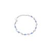 Pulsera Crystal Love para mujer ins corazón oceánico diseño nicho estudiante simple regalo de San Valentín para novias