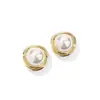 Pendientes de Perla Estilo Hepburn Retro Francés, Pendientes Sencillos y Exquisitos para Banquete, Pendientes Populares de Moda de Gama Alta