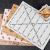 Papel a Prueba de Aceite, Papel Absorbente de Aceite, Papas Fritas, Pollo Frito, Papel para Envolver Hamburguesas, Papel Plato a Prueba de Aceite para Hornear Pan, Papel para Snacks Fritos