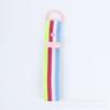 Huayang Estilo Ins DIY Tejido Lanyard Llavero Colgante Lanyard de Poliéster Llavero para Bolsa Streamer Lanyard para Vaso de Agua