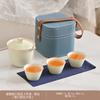 Tetera Ruyao Qingyun Set de Té Portátil para Viaje Taza Expresa Tetera Portátil para Exteriores Taza de Té Regalo de Acompañamiento Logo Personalizado