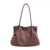 Bolsa de mano más vendida transfronteriza, bolso de mano de gamuza, nueva colección otoño/invierno 2026, estilo retro, gran capacidad, bolso de hombro para el trabajo, venta al por mayor