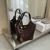 Bolso de Mano para Mujer de Moda Tendencia Patchwork Bolso Cubo 2026 Versátil Bolso de Hombro Cruzado Estilo Minimalista Bolso para Padres e Hijos