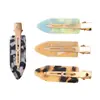 Procesamiento de Accesorios para el Cabello Estilo Coreano Personalizados para Mujer Placa de Ácido Acético Pasador sin Costuras Pasador Simple para Cabello Suelto Pasador Elegante para Flequillo Clip Lateral