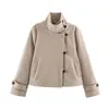 Estilo Europeo Transfronterizo Z 2026 Nueva Moda Elegante Ropa para Mujer al por Mayor Viaje Diario Chaqueta Abrigo de Doble Botonadura 6318329