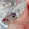 Pulseira Atacado Dragão e Fênix Auspicioso III Flor de Sarja Pulseira Banhada a Prata Feminina Pulseira Peixes Flor de Lótus