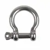 Grillete de Arco Europeo de Acero Inoxidable 304 / 4 mm a 25 mm / Ventas Directas de Fábrica / Garantía de Calidad