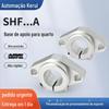 Eixo Óptico Linear Liga de Alumínio Suporte em Forma de Diamante Base Fixa Shf8 10 12 16 20 Suporte Vertical Base de Rolamento