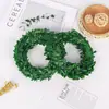Fita de guirlanda pentagrama de arame 7,5mm Pingente de Natal Decoração de Natal Fabricante DIY