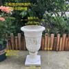 Adereços de estrada de casamento de estilo europeu ao ar livre coluna quadrada de gesso romana suporte de flores base de vaso de flores ornamentos decorativos de chão