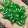 Pingente de Jade Gota d'Água Jasper de Taiwan Rocha de Quartzo Jade Verde Espinafre Verde Colar Brincos Grampo Joias Pingente