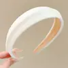 Diadema de punto estilo retro americano de ala ancha, de alta gama, adecuada para frentes amplias, a la moda, versátil para uso diario y para ir al trabajo, pinza para el pelo y accesorio para el cabello
