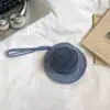 Porta-moedas Chapéu Personalizado Novo Estilo Transfronteiriço, Bolsa de Armazenamento para Fones de Ouvido Bluetooth em Jeans, Pingente Chaveiro Moda Masculina