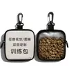 Saco Translúcido para Petiscos de Cachorro DIY Transfronteiriço Conjunto de Treinamento para Pets com Gancho Bolsa de Treinamento para Cachorro Padrão Personalizado